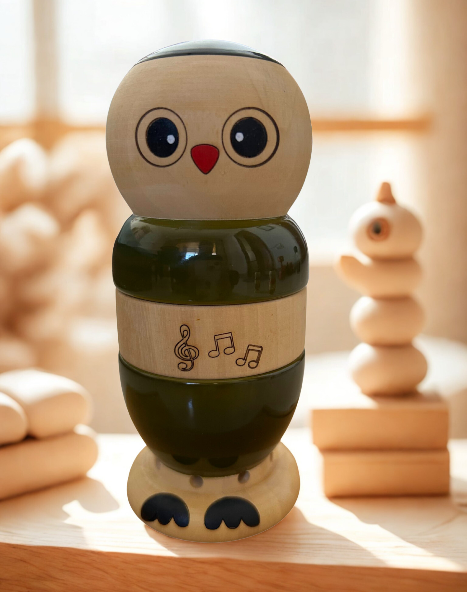 Wooden Storyteller Toy (Green)