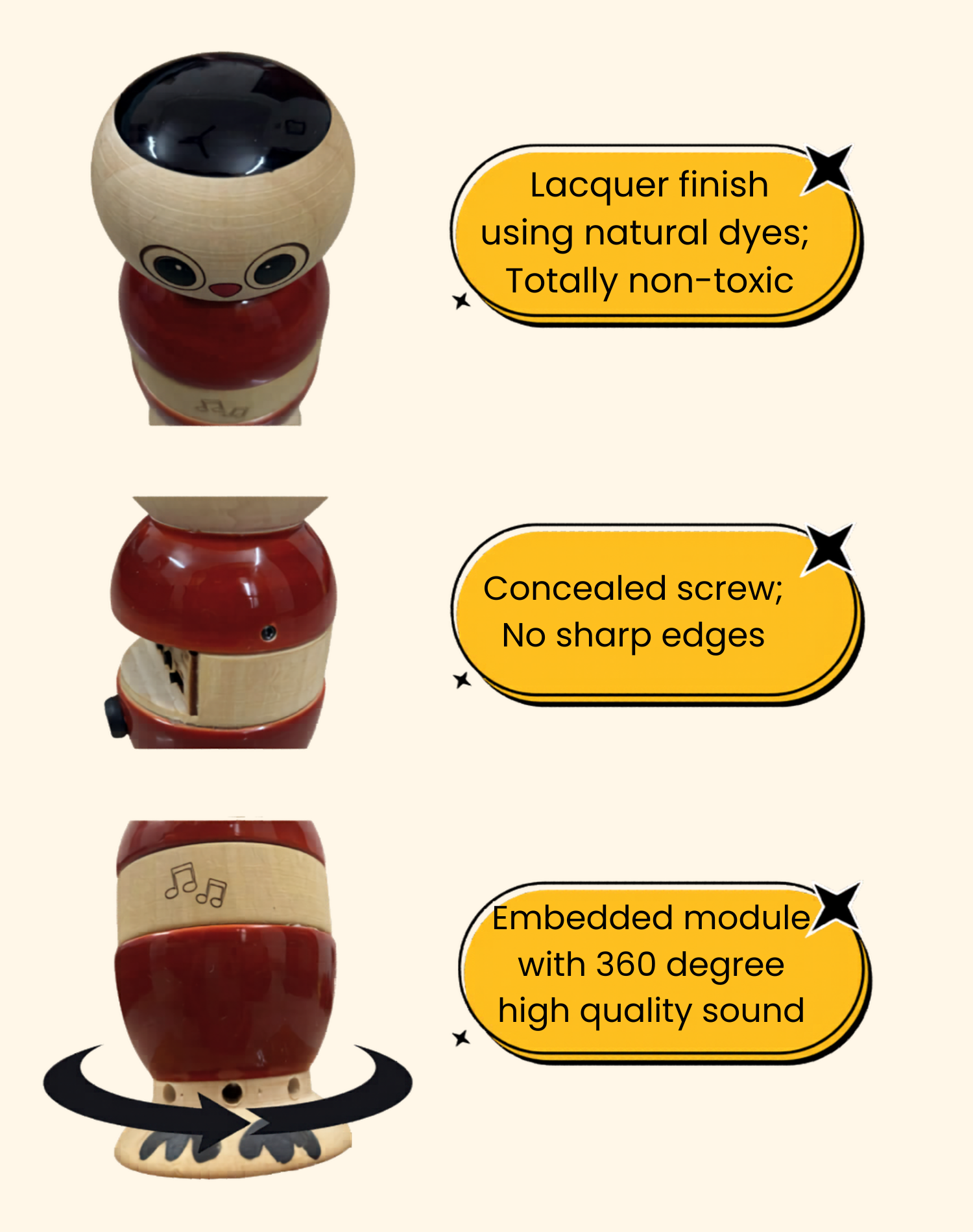 Wooden Storyteller Toy (Green)