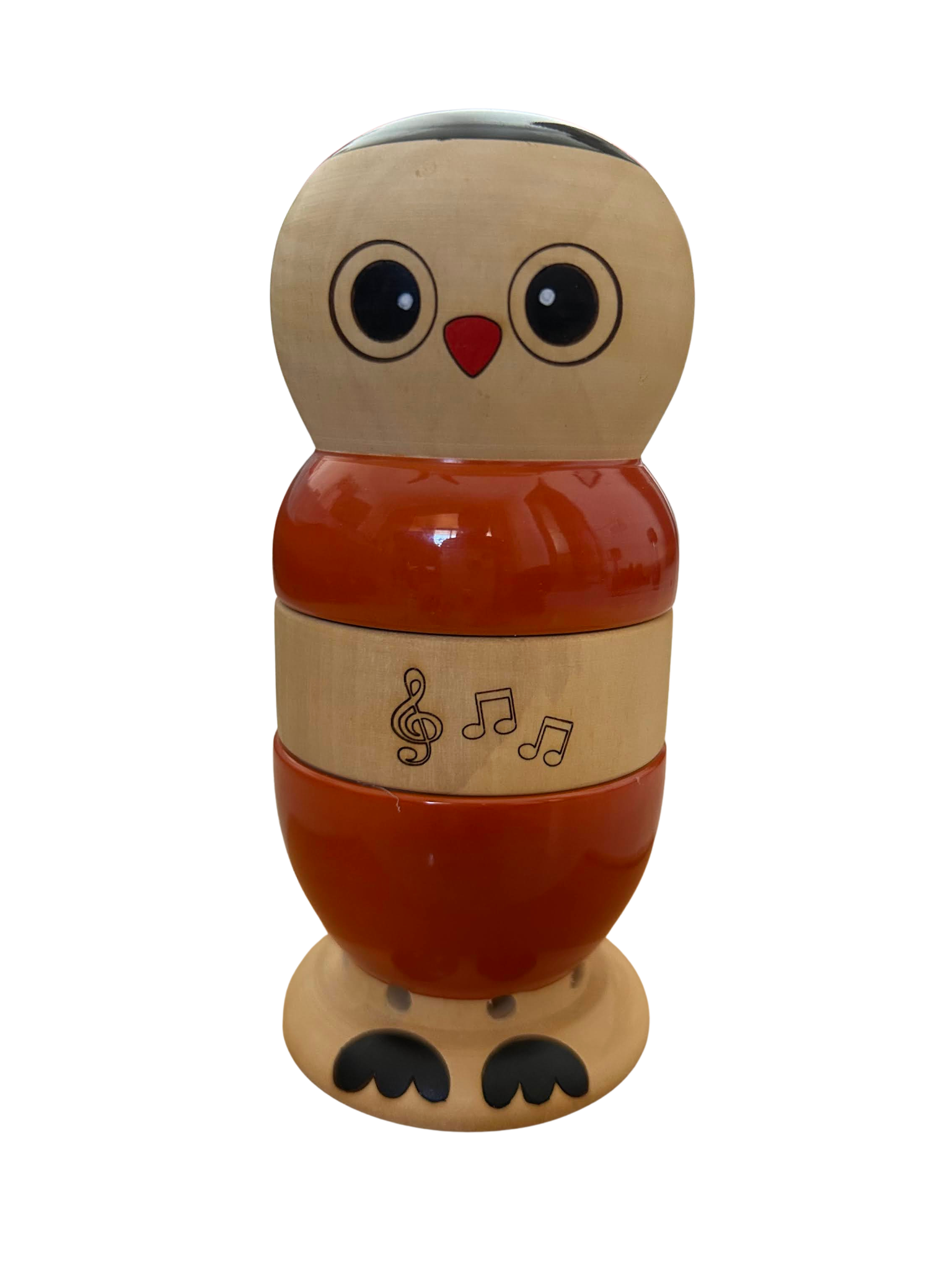 Wooden Storyteller Toy (Orange)